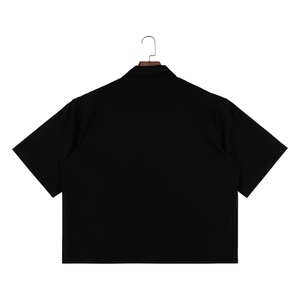 เสื้อเชิ้ตทำงานระบายอากาศสำหรับผู้ชายผ้าฝ้ายแบบติดกระดุมสำหรับผู้ชายเสื้อถักแบบลำลองสำหรับฤดูร้อน - Product Image 2