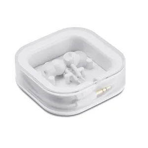 Auricolari USB in Silicone Personalizzati MUSISOFT per Gadget Promozionali - Product Image 1