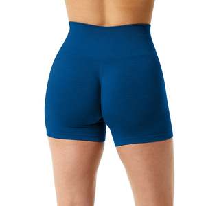 Haute qualité séchage rapide serré Yoga femmes Shorts haute élastique hanche-levage pantalon femmes Gym course Fitness Shorts pour les femmes - Product Image 4