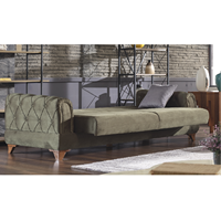 ARGUVAN LUXURY MODERN EUROPEAN CHESTERFIELD STYLE WOOD MODULAR THREE SEAT SOFA SET WORKSHOP APARTMENT WAREHOUSE HOTEL HOSPITAL