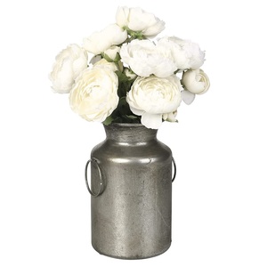 Floreros de metal de diseño único para decoración de sala de estar y dormitorio de India Export - Product Image 1