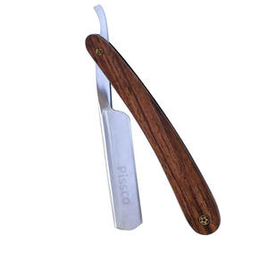 Navaja de Afeitar Plegable de Acero Inoxidable con Hoja Recta, Navaja de Barbero - Product Image 4