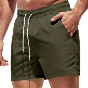 Shorts de Baño Casuales para Hombre 2025, Secado Rápido, Impermeables, Cintura Elástica, Shorts de Playa Ligeros, Tela con Memoria, Shorts Deportivos de Poliéster - Product Image 1