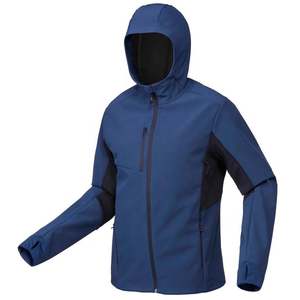 Chaqueta cortavientos impermeable de invierno para hombre, chaqueta Softshell a prueba de viento, ropa para exteriores con forro polar en el interior SoftFeeling - Product Image 1