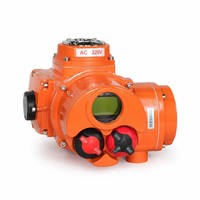 Actionneur électrique intelligent antidéflagrant automatique de haute précision, étanche IP67, avec alimentation AC380V pour vanne à boisseau sphérique