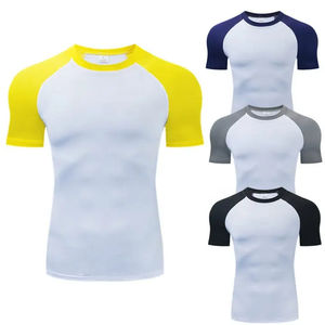 Alta calidad 180 gramos venta al por mayor diseño personalizado en blanco 100% algodón orgánico camiseta lisa - Product Image 3