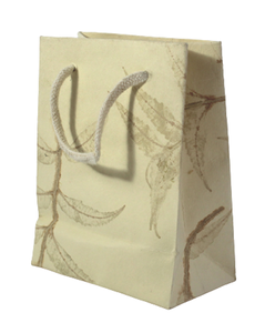 Impression de logo personnalisé en gros de papier d'art de luxe moderne et élégant sac cadeau fait main pour les petits magasins boulangerie - Product Image 4