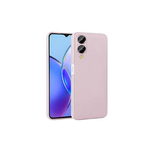 Coque de téléphone en silicone Vivo Y17S MSRA Premier, couleur or rose, protection arrière pour Vivo Y19 V23E 8i A34 Realme Poco - TPU souple - Product Image 1