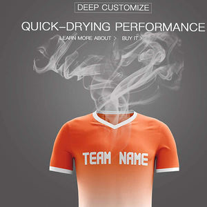 Conjunto de camiseta de fútbol con diseño de logotipo personalizado de alta calidad, uniforme de equipo multicolor - Product Image 4