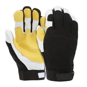 Guantes Mecánicos de Diseño Nuevo, Recién Llegados, de Cuero Sintético, Antibolitas, Antiencogimiento, Antideslizantes, Transpirables y Personalizables - Product Image 1