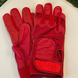 ถุงมือเบสบอลตีเบสบอลแบบสั้นมีโลโก้ออกแบบได้ตามต้องการทำจากหนัง - Product Image 3