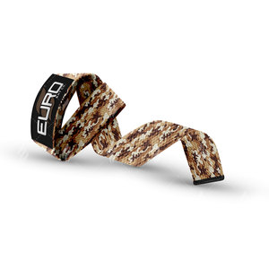 Sangles de musculation en coton personnalisables par sublimation, impression vibrante, adhérence durable, ajustement confortable, design réglable pour une performance accrue - Product Image 3