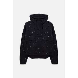 Sudadera Diaria Bordada con Piedras 100% Poliéster - Product Image 6