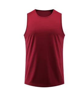 เสื้อกล้ามสำหรับวิ่งออกกำลังกายเล่นกีฬาออกกำลังกายผ้าคอตตอนสำหรับผู้ชายออกแบบได้ตามที่ต้องการ - Product Image 1