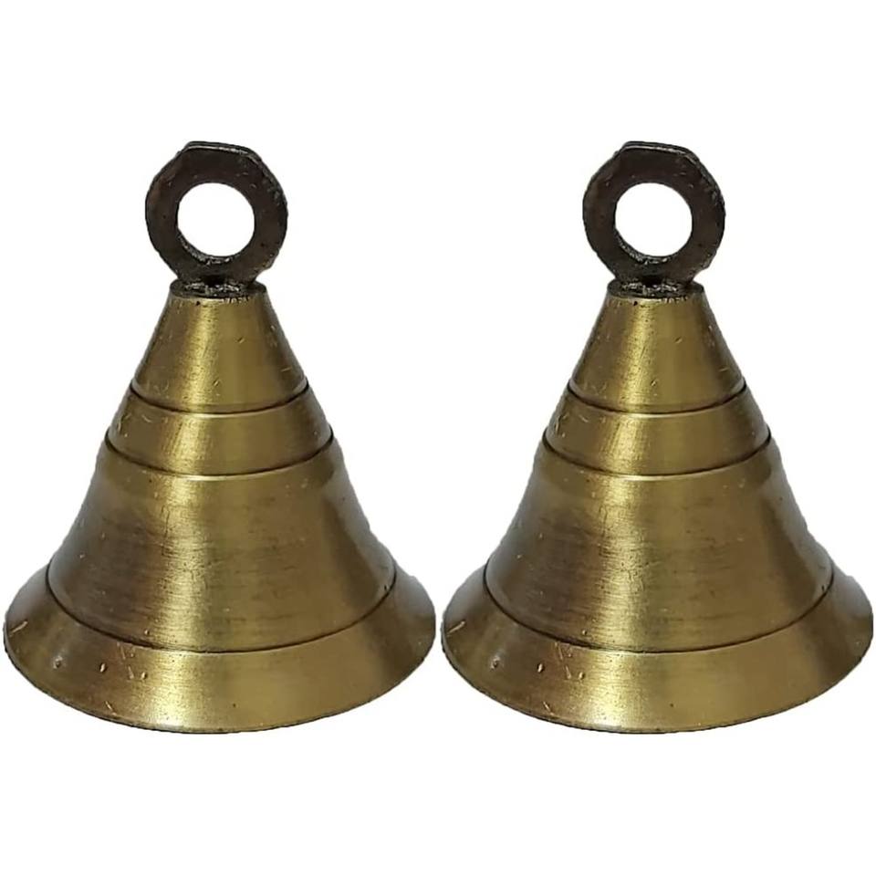 Brass Bell Elephant Camel Cow Brass Bells Indian Vintage Style Decor Assorted Brass Bells Lot Of 10