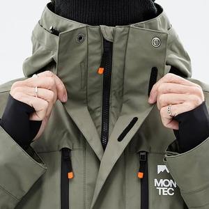 Chaqueta de esquí de invierno aislada para hombre Montec, resistente al viento, de poliéster, con calefacción, cremallera cálida para montaña, snowboard al aire libre - Product Image 5