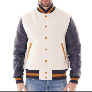 High Quality High Street Embroidered Solid Letterman Baseball College <b>Varsity</b> <b>Jacket</b> <b>Purple</b> Gold Long Sleeves Waterproof - Product Image 2