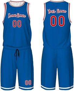 Maillots de basket-ball légers conçus sur mesure uniforme de couleur unie de haute qualité pour adultes Style unique et numéro de modèle-Nouveau - Product Image 1