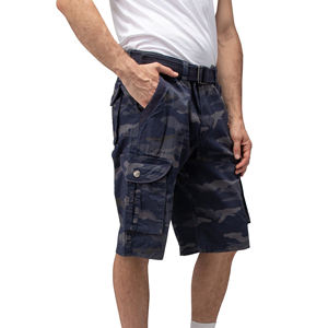 Pantalones Cortos Cargo de Algodón para Hombre, Verano 2026, Estilo Casual, Multibolsillos - Product Image 3