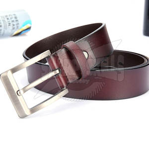 Ceintures en cuir de vache véritable de haute qualité sur mesure Style décontracté Fabriqué au Pakistan - Product Image 4