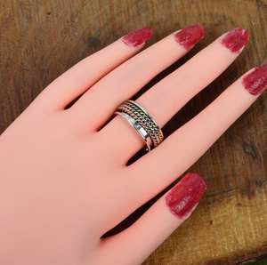 Anillo de Plata de Ley 925, Joyería Hecha a Mano, Regalo para Ella - Product Image 2