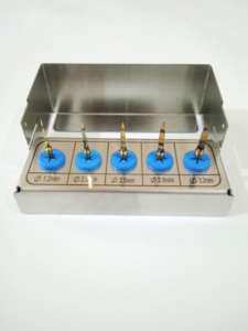 Kit de Brocas Piloto para Implantes Dentales, Juego de 5 Piezas de Acero Inoxidable Manual, Certificado MOL para Implantología - Product Image 5