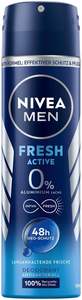 3x Déodorant Stick Nivea Fresh Active 0% Aluminium pour Hommes (Pack de 3) - Product Image 3