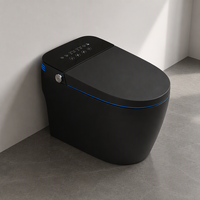 Offre Spéciale : WC Intelligent avec Siège Chauffant et Chasse d'eau à Jet Siphonique pour Salle de Bain Moderne