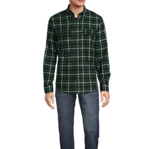 Nueva camisa de franela de algodón de gran tamaño para hombre, vestido informal de manga larga y corta en varios colores, estilo formal e informal - Product Image 2