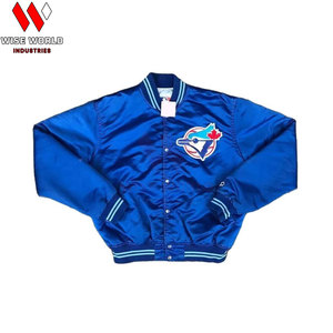 Chaqueta Deportiva Unisex Personalizada, Estilo Universitario, Satén Bordado, Cortavientos, Ligera, Transpirable y Elegante - Product Image 3