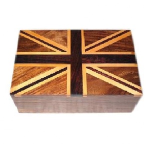 Cofre del Tesoro de madera hecho a mano de alta calidad, cajas decorativas estándar para el hogar para joyería, superventas, artículo de regalo artesanal de madera - Product Image 1