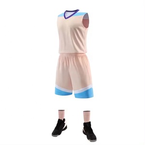 Uniforme de Baloncesto para Hombre 100% Poliéster de la Mejor Calidad, Colores Sólidos, Ropa Deportiva Transpirable - Product Image 6
