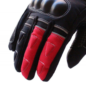 Gants de course en cuir PU à doigts entiers, antidérapants, coupe-vent, unisexes, pour la moto, offrant plusieurs fonctions - Product Image 5