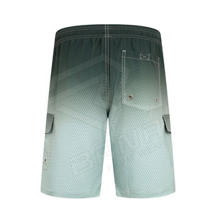 Short de bain de plage pour hommes Vente en gros bon marché Short de sport uni à séchage rapide grande taille Short de bain de fitness avec poches pour hommes - Product Image 2