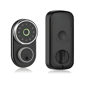 Aien tuya Bluetooth mật khẩu chính Vật Lý thiết lập lại nút loại C sạc hợp kim nhôm thông minh chốt cửa khóa với dấu vân tay - Product Image 1