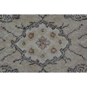พรมขนกระต่ายปลอมแบบดั้งเดิมขนกระต่ายขนเฟอร์พรมตุรกีสีน้ำตาล3.8x7.2ft วินเทจแบบดั้งเดิมพื้นที่ขนาดใหญ่รูปสี่เหลี่ยมผืนผ้าการเย็บปะติดปะต่อกันดีไซน์ขนเฟอร์ขนกระต่าย - Product Image 5