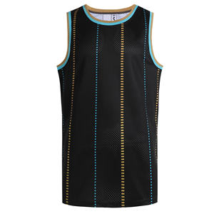 Meilleure vente Logo personnalisé maillot de basket-ball en maille design respirant de haute qualité en gros vêtements de basket-ball - Product Image 1