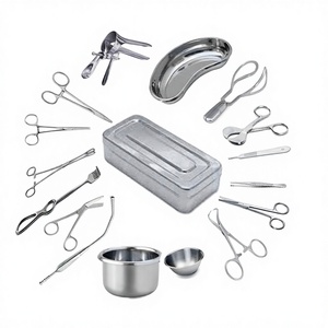 BOÎTE DE LIVRAISON Avec Outils De Gynécologie De Base Ensemble D'instruments Chirurgicaux En Acier Inoxydable BOITE ACCOUCHEMENT SIMPLE BY DADDY D PRO CE - Product Image 1
