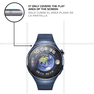 ANTISHOCK สำหรับหัวเว่ยวอทช์ 4 โปรฟิล์มกันรอยหน้าจอ อุปกรณ์เสริมระดับพรีเมียมเพื่อปกป้องจอแสดงผลของนาฬิกาของคุณ - Product Image 4