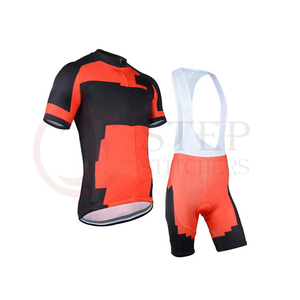 Maillot de cyclisme imprimé par Sublimation, ensemble de vélo OEM pour hommes, vêtements de cyclisme personnalisés, fabricant du Pakistan, 100% Polyester, vente en ligne - Product Image 6