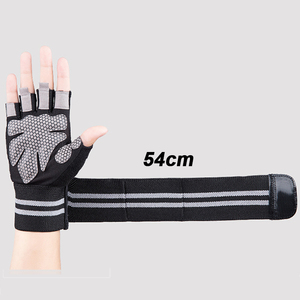 Gants en cuir légers unisexe OEM pour l'haltérophilie Microfibre Grip Fitness Gym Workout Gear Solid Colors Breathable - Product Image 4