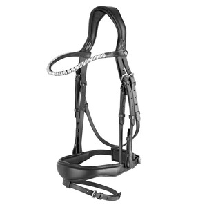 Bride anatomique Bride en cuir de cheval de qualité supérieure en cuir véritable marron Bride de cheval FABRICANT Bonne qualité - Product Image 4
