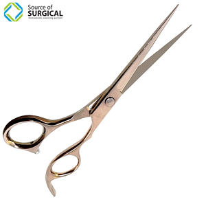 Tijeras de peluquero, juego de tijeras de corte de pelo profesional, tijeras de adelgazamiento de dientes inversos de acero inoxidable Premium, peluquería B - Product Image 3