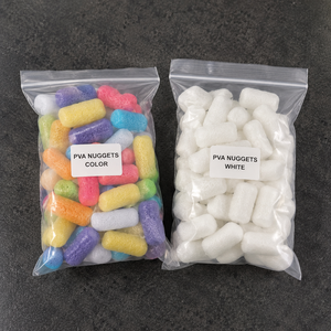 Nuggets PVA 1L 2.5L Impermeabili Ecologici per Pesca in Acqua Dolce, Protezione Ami da Pesca, Colore Bianco, per Carpe in Lago e Fiume - Product Image 6