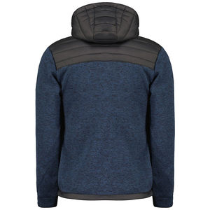 Men's Lightweight Polar Fleece <b>Jacket</b> for Outdoor Mountain <b>Hiking</b> Waterproof & Breathable Winter Warmth with Front Letter Design - Product Image 2