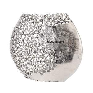 Le plus nouveau pot de fleur d'artisanat de vase de fleur en métal poli brillant pour des décorations de mariage plantant la dernière conception avec le nouveau thème - Product Image 5