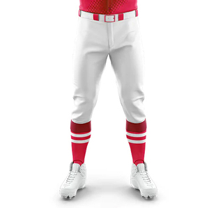 Ropa deportiva de béisbol con logotipo personalizado de alta calidad al por mayor, uniformes, camisetas de poliéster transpirables, conjuntos estampados para adultos - Product Image 6