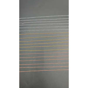 Cadena de Eslabones Ovalados Planos de 1.25 mm, Chapada en Oro, Plata y Oro Rosa, Cadena de Cobre para Joyería, Suministros para la Fabricación de Joyas, Tamaño 8 mm - Product Image 2