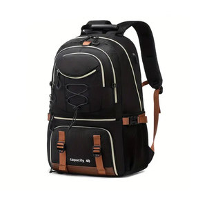 Venta al por mayor de Mochila deportiva con logotipo informal para jóvenes con cierre de cremallera y forro de algodón-impermeable ligero duradero precio bajo - Product Image 1