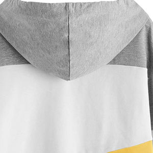 MOQ bajo OEM personalizado mujeres Color sólido invierno sudaderas con capucha algodón poliéster logotipo personalizado impresión mujeres sudaderas con capucha para la venta personalizada - Product Image 6